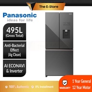 Panasonic 495L PRIME+ Edition Premium 3-Door Refrigerator | NR-CW530XMMM (Fridge Peti Ais Peti Sejuk 电冰箱  NR-CW530  NR-CW530XM)