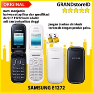 Hp jadul Samsung Flip E1272 Original Caramel Duos Gsi Hp Langka Lipat