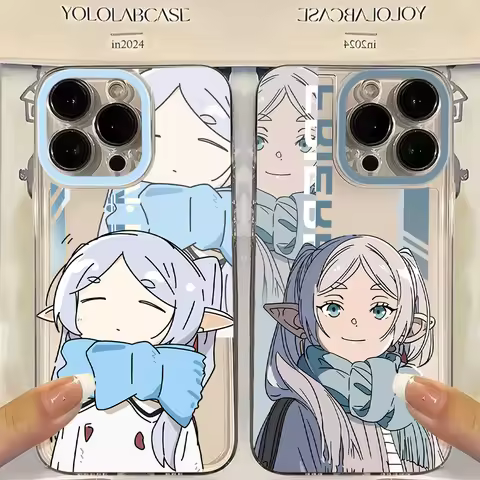 Anime Frieren Beyond Journeys End Phone Case For iPhone 17 16 16e 15 14 13 12 11 Mini Pro Max X XR X