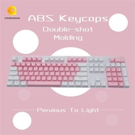 CREAMCANVAS​ Keyboard Keycap Universal 104/108 980k Mechanical Keyboard Keyboard Replacement 104Pcs 