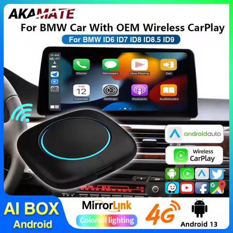Wireless CarPlay for BMW ID6 ID7 ID8 ID9 OEM Wireless CarPlay Android Auto AI Box Intelligent System