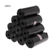 POP 150  Dog Poop Bags Black Waste Bag Leak-proof Dog Waste Bags 8 7 x12 Inches