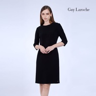 Guy Laroche Business Dress Slim Fit Round Neck เดรสทรงเข้ารูป คอกลม G9Z4BL