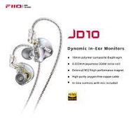 FiiO JD10 Dynamic In-Ear Monitor with Mic