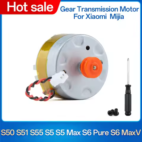 Motor for Xiaomi Roborock S50 S51 S55 S5 Max S6 Pure S6 MaxV Robot Vacuum Accessories Gear Transmiss