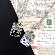 1212玩樂設計 金屬吊飾項鍊-復古遊戲機