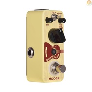 Fast Ship Mooer WoodVerb Acoustic Guitar Reverb Pedal Digital Reverb Pedal Reverb/Mod/Filter Modes T