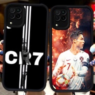 Black Casing for Samsung A04 A05 A06 A07 J7 J2 Prime F04 A22 A12 A04E M04 Pro 5G H82 CR7 Ronaldo