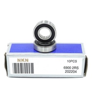 BEARING 6900 2RS RUBBER CAP NKN BRAND 10X22X6