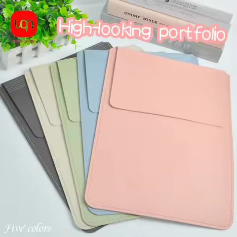 PU leather laptop cover for Macbook Air 13-inch laptop stand cover Huawei cover laptop bag, for both
