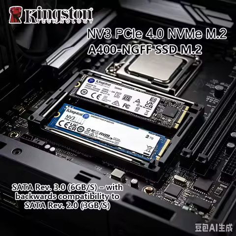Kingston NV3 A400 M.2 2280 Internal SSD,120GB-2TB High Speed SATA NVMe Solid State Drive For Laptop 