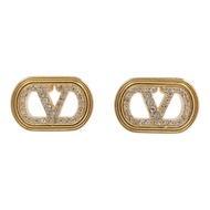 Valentino 金屬Garavani VLogo Signature Earrings耳環