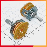 [2 Pieces]- RS25 3P3T Rotary Switch, 3-Pole 3-Position Choice Shop