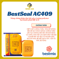 BestSeal AC409 - 1 bộ A&B 30kg - Màng chống thấm đàn hồi gốc xi măng-polymer hai thành phần A&B