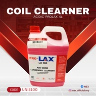 CHEMICAL COIL CLEANER ACIDIC 'PROLAX' 4L (CUCI COIL/CONDENSER/HOSE)