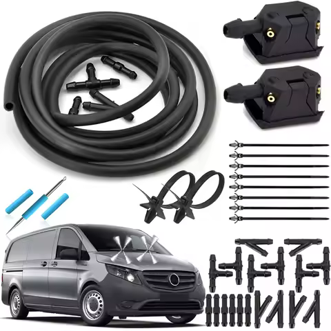 Car Windscreen Washer Wiper Blade Water Spray Jets Nozzles For Mercedes Benz Vito 638 639 W638 W639 