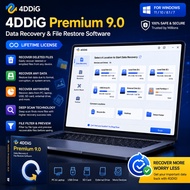 4DDiG Premium 9.0 Lifetime For Windows Data Recovery & File Restore Software