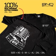 [BND] BMW E36 T-Shirt SPECIAL T-Shirt Baju Kaos E36 Car T-Shirt Men's Distro T-Shirt Automotive T-Sh