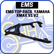 EMS ADVENTURE TOP RACK YAMAHA XMAX V1 & V2 ACCESSORIES MOTOTCYCLE TOP RACK KAKI XMAX BOX