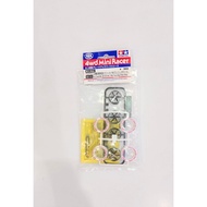 Tamiya 95115 Fully Cowled Mini 4WD 25th Anniversary. White Tires & Black Wheels