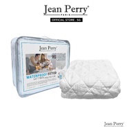 Jean Perry Waterproof Fitted Mattress Protector I Waterproof Mattress Pad I Mattress Pad I Mattress Topper