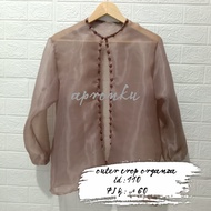 outer crop organza Payet full outer pesta outer kondangan Other Organza Premium