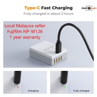 Fujifilm NP-W126 compatible battery, USB C charging, K&F Concept, X100VI XE5 XT50 XA7 XM5 XS10 XH2 X