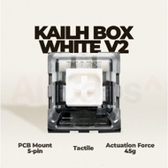 Kailh Box White V2 Clicky Switches Switch for Mechanical or Gaming Keyboards - Clicky