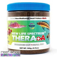 New Life Spectrum Thera A Small Fish Formula (0.5mm)Sinking Pellets 140gm {EXP:5/2023)