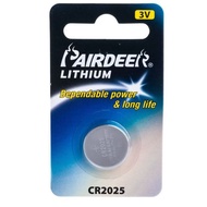 Pairdeer Lithium Battery CR2025 (Ready Stock)