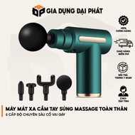 Máy Massage Cầm Tay mini 4 đầu 6 Cấp Độ OSK-802 LÕI ĐỒNG CAO CẤP PIN TRÂU massage toàn thân phục hồ