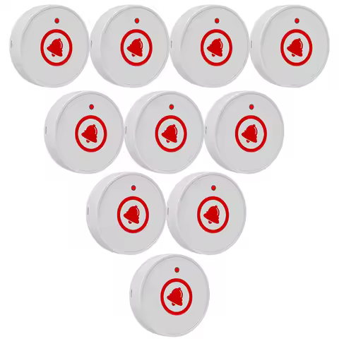 CATEL CTT26 10 Pcs of Customer Call Button Wireless Calling System Transmitter Pager for Restaurant 