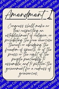 Notebook: 1st Amendment | 6x9 inch | 120 lined pages