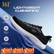 361 Degrees Men's Running Shoes Cushioning Breathable Lightweight Athletic Training Sports Sneakers 
