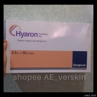 HYARON DONGKOOK Upgrade Quality for skin booster Readystock 100%Original