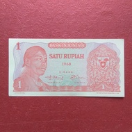 Uang Kuno Seri Sudirman Rp 1 Rupiah 1968 TP18wj