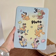 Cartoon Blue Leather Fancy Case for iPad Air 4 9.7 10.2 12.9 inch Mini 5 6 9th 8th 7th 6th with Pencil Holder Smart Cover for iPad 12.9 inch
