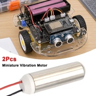 BOOMLIFE1238C 2Pcs Miniature Vibration Motor, 7*25mm 3.7V 0.5W Strong Vibration Motor, 12000rpm Spee
