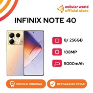 Infinix Note 40 8/256GB Garansi Resmi