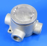 (AMPMECH) CROUSE-HINDS/ EATON NEC EX CONDUIT OUTLET BOX COVER DIA 3" EABT16(1/2") EABT26 (3/4") EABX