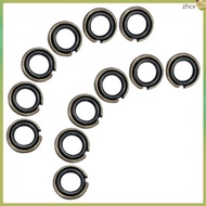 12 Sets Retainers Socket External Clip Retaining 1.34X1.34X0.20CM Black zhihuicx