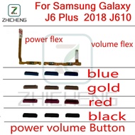 For Samsung Galaxy J6 Plus 2018 J610 Power Button Flex Volume Up Down Button Flex