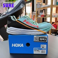 SURE_ HOKA ROCKET X (EGGSHELL BLUE/BLACK),SIZE 10.5US รองเท้าวิ่งมือสอง