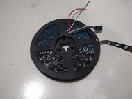Led strip rgb ws2811 12v 5m 60led/m Indoor ip30 PCB tebal  WS2811 hitam