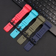 Rubber Watchband For Casio Watch AEQ-110W AQ-S810W W735H/736H Male Resin waterproof Silicone Watch S