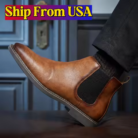 Ankle Boots Comfortable Brand Fashion 2026 Casual Spring Chelsea Boots