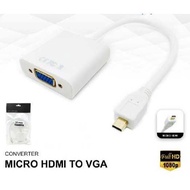 Converter micro hdmi to vga adapter converter micro hdmi to vga / micro to vga converter / micro hdm