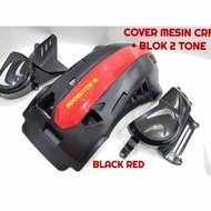 MESIN HITAM Engine Cover Engine Cover+Engine Guard CRF 150- Black SP7 8I Send Now