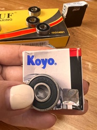 Combo 10 vòng bi 608 JUFmới và KOYO mới dùng cho quạt giày trượt patin...