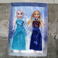 Bocil Children's Toys Beautiful Princess Figure Character Dolls Elsa Anna Frozen Can Sound Music Son